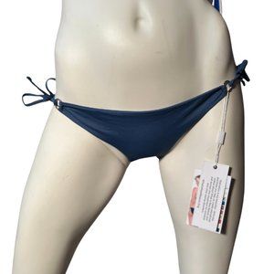 Elizabeth Jane Navy String Bikini Bottom